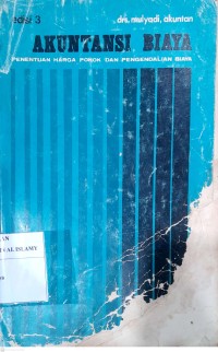 Image of Akuntansi Biaya